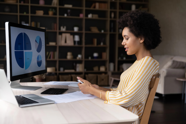 A professional researcher conducting quantitative research analysis